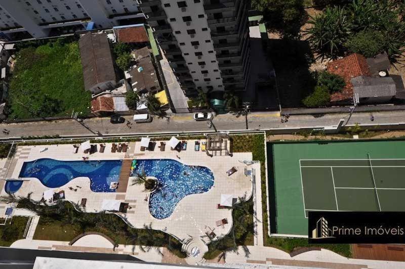 Excelente Apartamento Em Condominio Na Praia Das Asturias Guarujá Dış mekan fotoğraf
